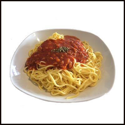 1/2 Espaghetti Boloñesa 4.00€